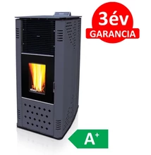 SENKO P-10 AIR MODERN meleg levegős pellet kályha üvegajtóval (antracit) SENKO P-10 AIR MODERN meleg levegős pellet kályha üvegajtóval (antracit)