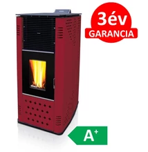 SENKO P-10 AIR MODERN meleg levegős pellet kályha üvegajtóval (bordó) SENKO P-10 AIR MODERN meleg levegős pellet kályha üvegajtóval (bordó)