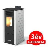 Centrometal CentroPelet Z12 légfűtéses pellet kandalló (9 kW - fehér)