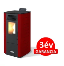 Centrometal CentroPelet Z12 (9 kW) meleglevegős pellet tüzelésű kályha (bordó)