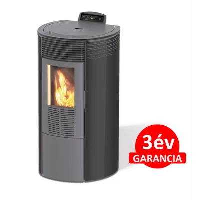 Centrometal CentroPelet ZR12 meleglevegős pellet kályha (szürke)