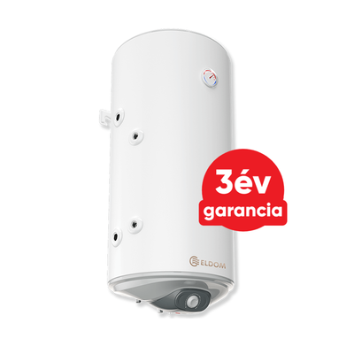 ELDOM Green Line SR100 - indirekt használati meleg víz tartály 1 hőcserélővel (jobbos / 100 liter / 3 kW / 462 mm Ø)