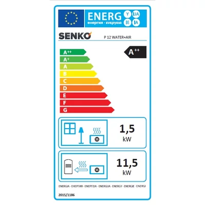 Energia cimke - SENKO P 12 WATER + AIR