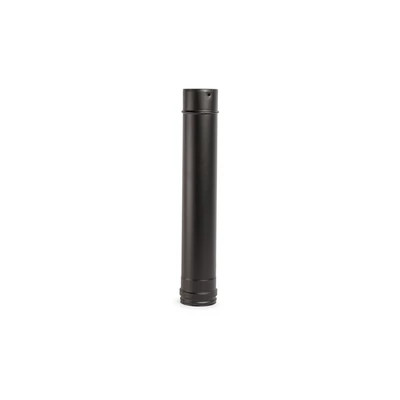 80 × 500 mm rozsdamentes pellet kályha füstcső (80 mm)