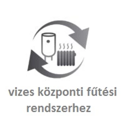 SENKO P 12 Slim WATER+AIR vizes központi fűtési rendszerhez