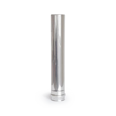 80 × 500 mm rozsdamentes pellet kályha füstcső - fémszínű