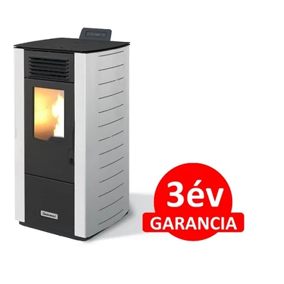 Centrometal CentroPelet Z12 légfűtéses pellet kandalló (9 kW - fehér)